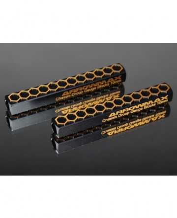 ARROWMAX AM-171054 Chassis Droop Gauge Blocks 10 MM Black Golden (2)
