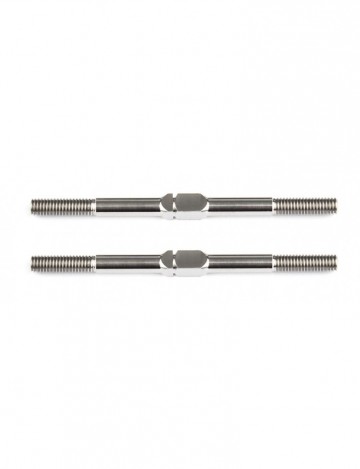 1405 team associated ft titanium turnbuckles 48 mm 1875 in silver