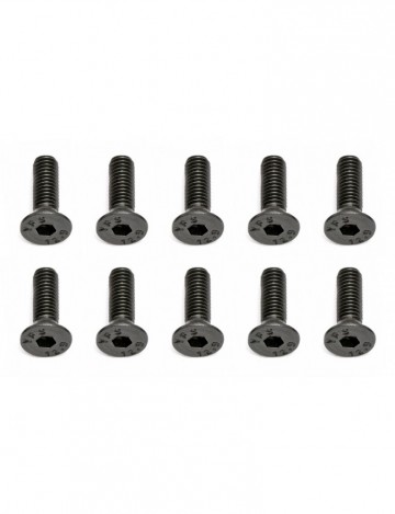 25202 team associated screws 3x10 mm fhcs