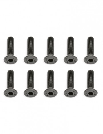 25203 team associated screws 3x12 mm fhcs