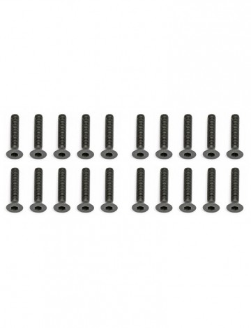 25204 team associated screws 3x16 mm fhcs