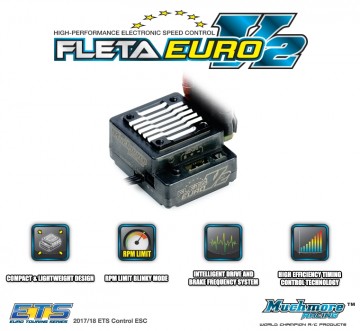 Muchmore FLETA Euro V2 Brushless ESC Black (ETS 2017/18) - ME-FLEV2