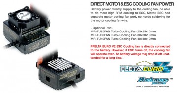 Muchmore FLETA Euro V2 Brushless ESC Black (ETS 2017/18) - ME-FLEV2
