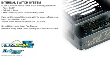 Muchmore FLETA Euro V2 Brushless ESC Black (ETS 2017/18) - ME-FLEV2