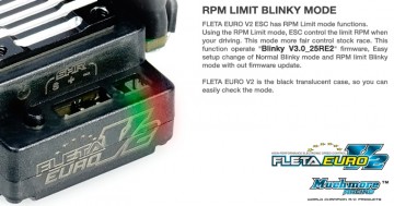 Muchmore FLETA Euro V2 Brushless ESC Black (ETS 2017/18) - ME-FLEV2