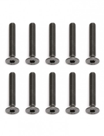 89209 team associated screws 3x18 mm fhcs