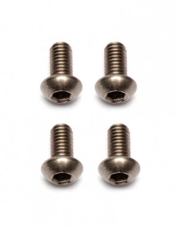 91580 team associated ft ti screws 3x6 mm bhcs
