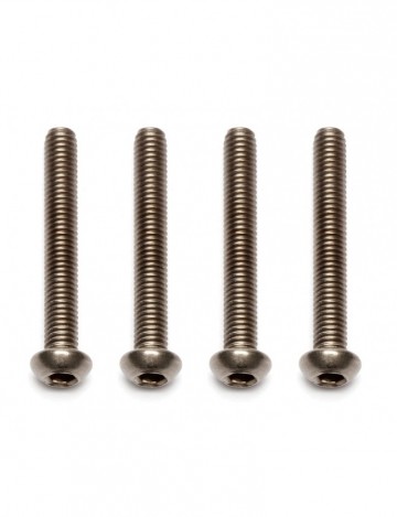 91588 team associated ft ti screws 3x22 mm bhcs