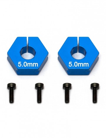91609 team associated factory team clamping wheel hexes 50mm