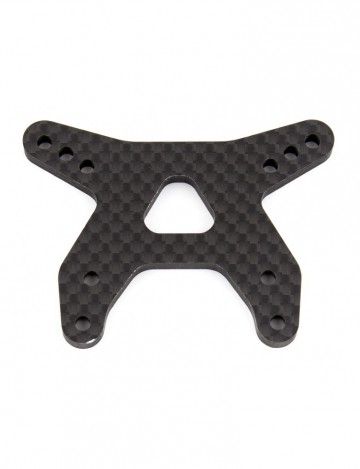 91768 team associated b61 front shock tower gull wing graphite