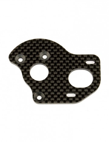 91796 team associated ft laydown layback motor plate graphite
