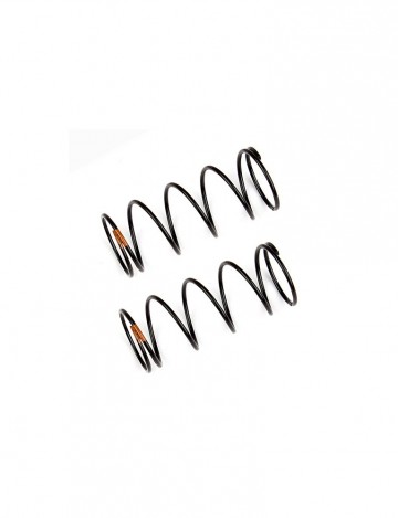 91836 team associated front shock springs orange 510 lb in l44mm
