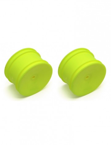 9696 team associated buggy rear hex wheels yellow