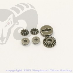 401103 Shepherd Velox V10 Diff tandwielen(4+2)