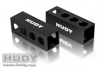 HUDY Chassis Droop Gauge Support Blocks 30Mm For 1/8 Off-Road - L - H107704