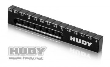 HUDY Ultra-Fine Chassis Droop Gauge 4.0-6.6mm - H107714