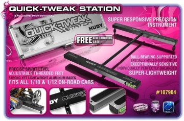Hudy Quick-Tweak Station + Alu Carry Case - H107904