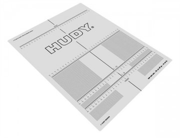 HUDY Plastic Set-Up Board Decal For 1:8, 1:10 - H108210
