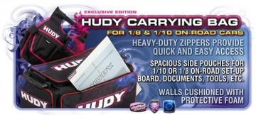 Hudy 1/10 & 1/8 Carrying Bag + Tool Bag - Exclusive Edition - H199120