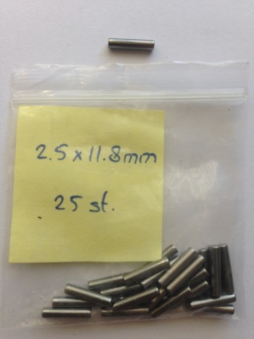 Drive Shaft Pins voor 1/8 & 1/10 cars 2,5mm