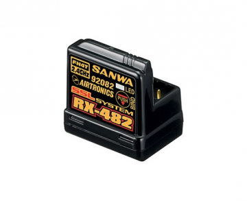 SANWA MT-44 2,4GHz FHSS-3 FHSS-4 + RX-482 receiver