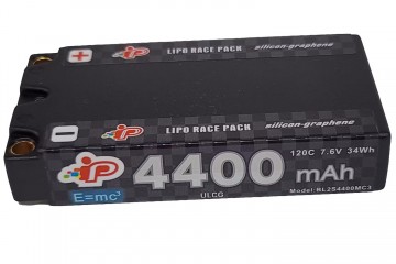 Intellect lipo lihv 4400mah 2s 185mm shorty 76v