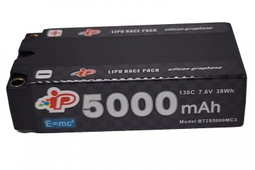 Intellect lipo lihv 5000mah 2s 251mm shorty 76v
