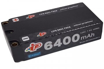 Intellect lipo lihv 6400mah 2s 251mm shorty 76v 220g 5mm