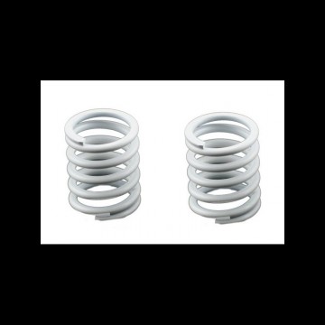 Pa0045w bmt 984 white hard shock spring front 2pcs