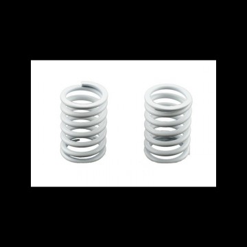 Pa0049w bmt 984 white hard shock spring rear 2pcs