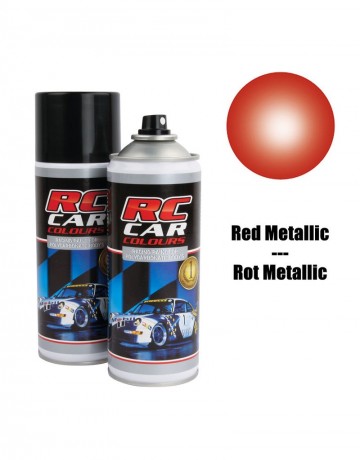 Rc car colours rcc937 lexan spray red metallic nr