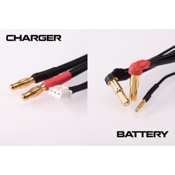 Ruddog 2s charging lead 60cm 4 5mm2mm4mm3pin xh2