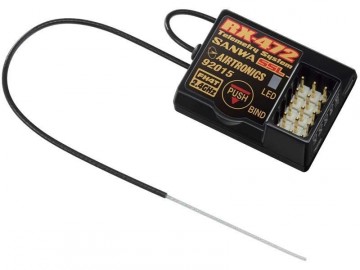 Sanwa MT-4S met RX-472 ontvanger