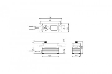 Savöx - SB-2261MG Digital Brushless Motor Servo , Metal Gear