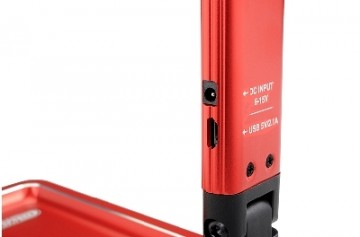 Team Corally - Led Pit Light - Dimmable - Motion Sensor - Parts Tray - Red Color