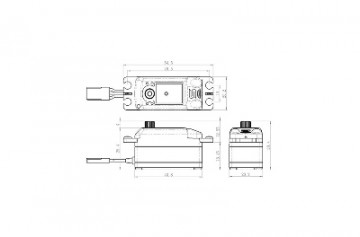 Savöx - SC-1251MG Digital Coreless Motor Servo , Metal Gear