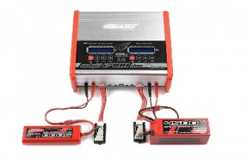 C-48491 Team Corally - Eclips 2400 Duo Charger, AC/DC, 400W