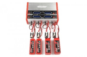 C-48493 	Team Corally - Eclips 4400 Quad Charger, AC/DC, 400W