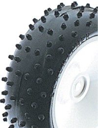 U6557 - Mini Spike 2; Front Tyres - Yellow (pr)