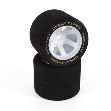 Ufra rear tyres 1 8 pink pur rear light rim