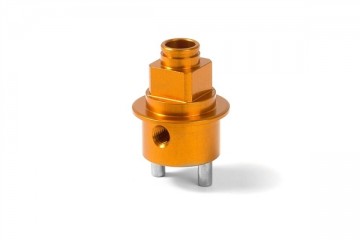 X334140-O BRAKE DISK ADAPTER - ALU 7075 T6 - ORANGE